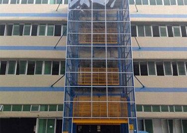 室外安裝直頂式升降臺(tái)系列